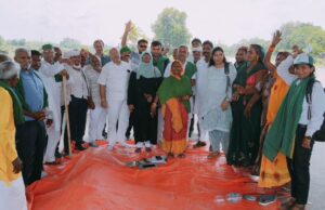 भारतीय किसान यूनियन की समीक्षा बैठक हुई संपन्न