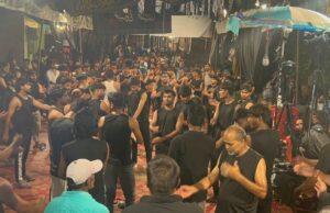 अंजुमन मासुमिया रजी० की शब्बेदारी में देशभर की अंजुमनों ने की शिरकत, नौहा पढ़कर पेश किया पुरसा