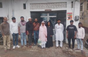 5 दिन बाद अर्धविक्षिप्त महिला को मिले परिजन, ले गए साथ