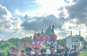 यौमे अशूरा पर अंजुमन मासूमिया का जुलूस निकलकर कर्बला मारुखपुर में हुआ दफ़न