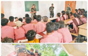 एसएसबी ने स्कूली छात्रों को कराया सीमा दर्शन, राष्ट्रप्रेम की भावना जगाई