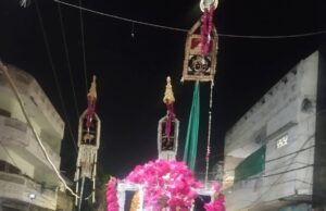 हज़रत अली असग़र के झूले की ज़ियारत को उमड़ा अक़ीदतमन्दों का सैलाब