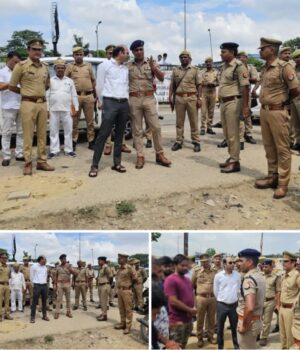 डीएम एवं एसपी ने मोहर्रम के दृष्टिगत कर्बला रंजीतपुर चिलबिला का किया निरीक्षण