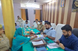 तहसील पडरौना में सम्पूर्ण समाधान दिवस का हुआ आयोजन