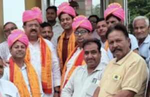 हिमांशु गर्ग को चिलकाना मंडल उपाध्यक्ष बनने पर किया गया जोरदार स्वागत