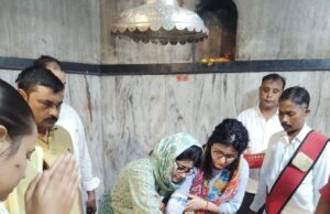 घुइसरनाथ धाम में सीडीओ ने सावन मेले की तैयारियों का लिया जायजा