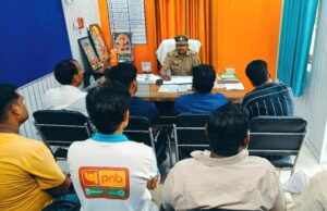 काँवड़ यात्रा के मद्देनज़र काँवड़ सेवा शिविर संचालको ओर डीजे संचालको को दिए दिशा निर्देश