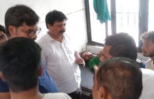 ग्यारह हजार वाट करेंट की चपेट में आने से झुलसा सोनू यादव