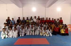 जिला स्तरीय बालिका ताइक्वांडो प्रतियोगिता का हुआ आयोजन