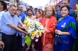 पुर्नप्राप्त जन्मोत्सव पर मंत्री नन्दी ने कृतज्ञता के साथ भगवान भोलनाथ को किया नमन