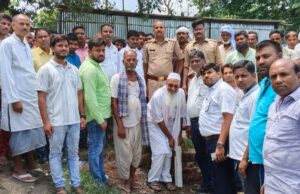 पथल नसीब कर कई वर्षों से चले आ रहे जमीनी विवाद का हुआ निस्तारण