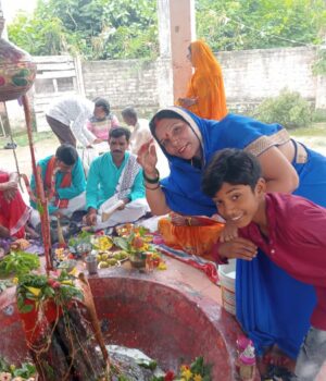 श्रावण माह के प्रथम सोमवार को बाबा बउधनाथ स्थान पर उमड़ी श्रद्धालुओं की भीड़
