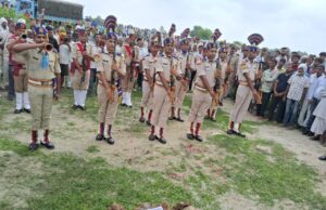 ताखा में फौजी जनवेद की अतिंम यात्रा मे हजूम उमड पडा