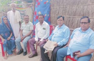 मृत्तिका के परिजनों से मिले नाई नेता,की न्याय और सुरक्षा की मांग