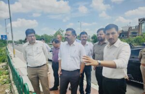 लखनऊ नगर निगम ने 185 स्थानों पर खुले नालों और मैनहोल्स को किया गया कवर