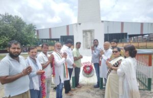 कांग्रेस कमेटी इटावा ने मनाई प्रथम स्वतंत्रता संग्राम सेनानी मंगल पांडे की जयंती