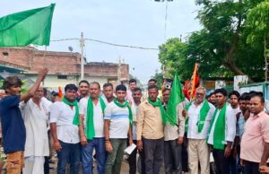 किसान यूनियन ने शिव भक्तो को कांवर लाने के लिए रवाना किया