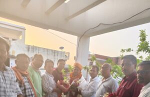 प्रांतीय अध्यक्ष ने प्राथमिक शिक्षक संघ प्रतापगढ़ की इकाई ने की शिष्टाचार भेंट