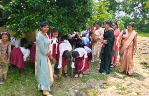 शिक्षण संस्थाओं में विशेष साफ सफाई अभियान का किया गया आयोजन