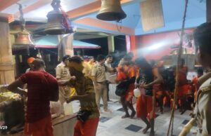 श्रावण मास के दृष्टिगत कांवड़ ड्यूटी का निरीक्षण