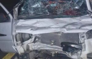 आगरा-लखनऊ एक्सप्रेसवे पर भीषण दुर्घटना पांच कांवड़िये गंभीर रूप से घायल