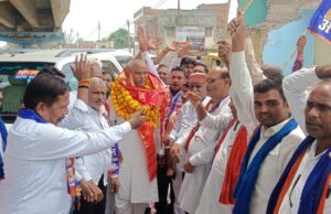 अपना दल(एस) के राष्ट्रीय उपाध्यक्ष का प्रतापगढ़ में हुआ भव्य स्वागत