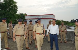 एडीजी व डीआईजी ने प्रशिक्षण केन्द्र का किया निरीक्षण