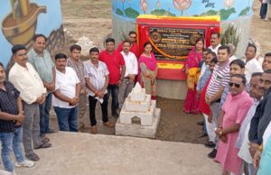 मुक्तिधाम में भगवान शिवजी की प्रतिमा का भव्य अनावरण