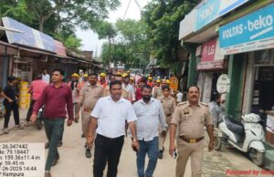 नगर पंचायत रामपुरा में उप जिलाधिकारी ने चलाया अतिक्रमण हटाओ अभियान