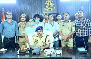 ज्यादा लाभ दिखाकर इनवेस्टमेंट कराने वाले दो युवक साइबर पुलिस के हत्थे चढ़े