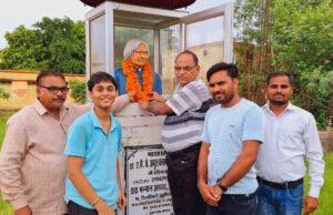 नन्हा कलाम पार्क में पूर्व राष्ट्रपति को दी श्रद्धांजलि