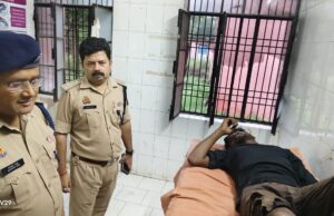 मुठभेड़ में चार थानों में पांच शातिर बदमाश पुलिस की गोली से हुए लहूलुहान