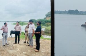 औरैया में लगातार बढ़ता यमुना का जलस्तर दहशत में तटवर्तीय निवासी