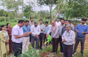 कृषि विश्वविद्यालय में हुआ भावनात्मक पौधारोपण कार्यक्रम