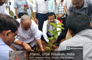 अमरूद,आम,सागौन,महोगनी सहित अनेक पौधों की विभिन्न किस्मों का रोपण किया