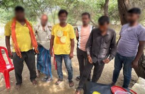 शिवपुर में ऑनलाइन लॉटरी खेलते पकड़े गए 6 जुआड़ी