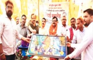 बीडीओ सुरेश मौर्य सेवानिवृत्त, चंद्र भूषण तिवारी ने संभाला कार्यभार