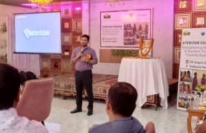 जनपद में स्टेम लैब के संचालन के लिए शिक्षकों को दिया गया प्रशिक्षण