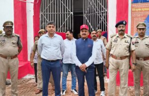 गणेश विसर्जन व कारागार का जिलाधिकारी ने किया निरीक्षण
