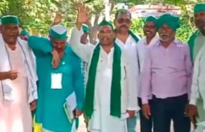 यूरिया और बीज की कमी से परेशान किसान, भाकियू ने किया प्रदर्शन