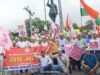 एनपीएस, यूपीएस के विरोध में अटेवा का आक्रोश मार्च