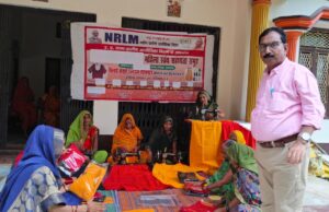 स्वयं सहायता समूह की महिलाओं को ग्राम विकास अधिकारी ने दिया प्रशिक्षण