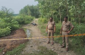 पुलिस मुठभेड़ शातिर गैंगस्टर नफीस उर्फ काला घायल, हथियार और मोटरसाइकिल बरामद