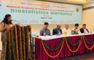 बायो स्टेटिक्स एवं रिसर्च मैथडोलाॅजी कार्यशाला का समापन