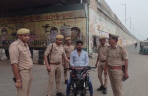 कस्बा बकेवर में सघन वाहन चेकिंग अभियान चलाया गया