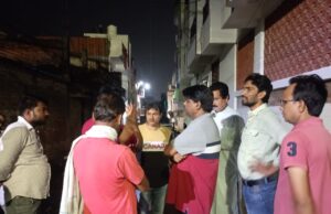 कांग्रेस अध्यक्ष हाशमी ने बाढ़ग्रस्त इलाकों का किया दौरा