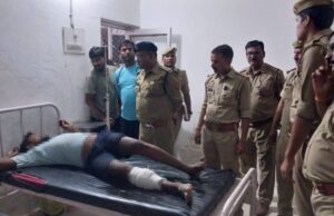 पुलिस व स्वाट टीम के साथ हुई मुठभेड़ में लूट के अभियोग से संबंधित 2 अभियुक्त गिरफ्तार
