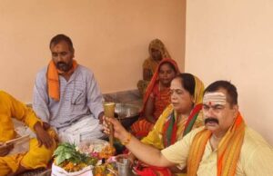 पंचवटी धाम में ऊँ नमः शिवाय जाप में जुटे श्रद्धालु, लोकमंगल की प्रार्थना