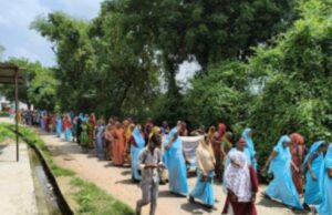 गांव-गांव, पांव-पांव – वृक्ष लगाओं, पानी बचाओं” यात्रा का किया आयोजन