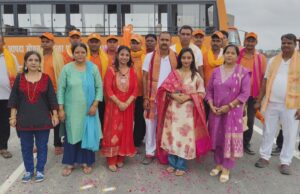 कनकधारा ने रक्षाबंधन पर केसरिया जाबांजों को राखी बांध कर मनाया सुरक्षाबंधन